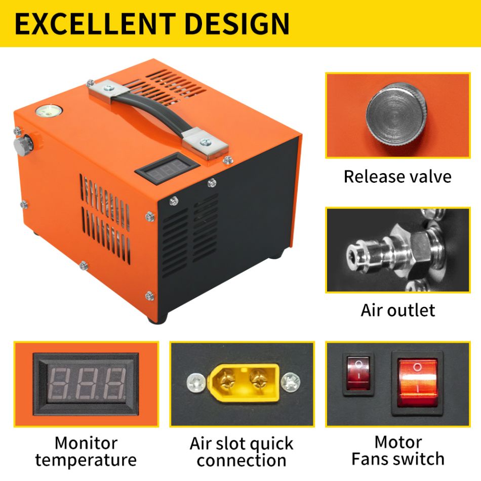 car pump 12v digital car air compressor