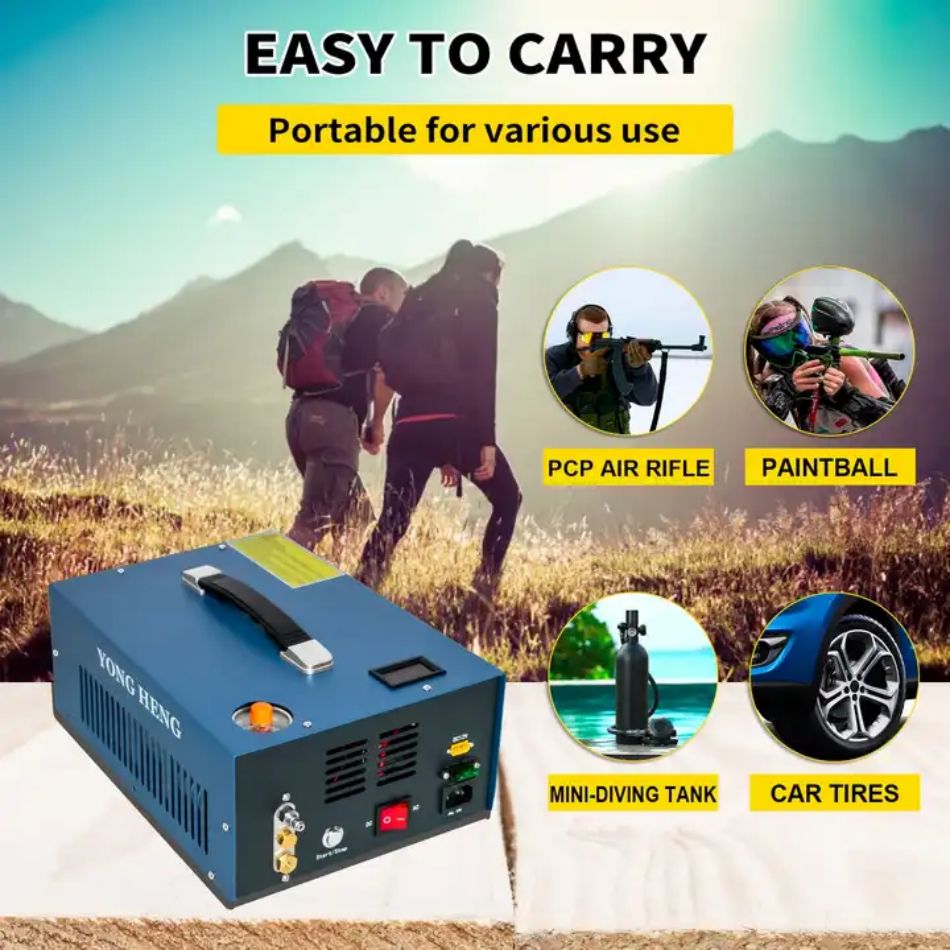 pcp air compressor 12V 4500psi