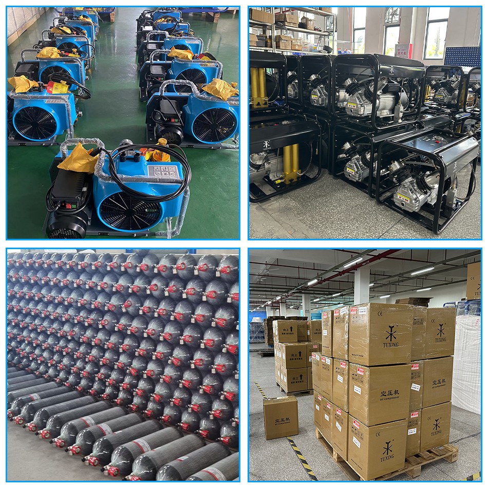 cylinder filling compressor
