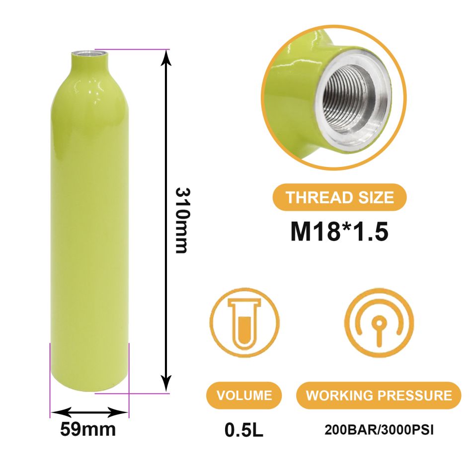 Paintball Aluminium Cylinder