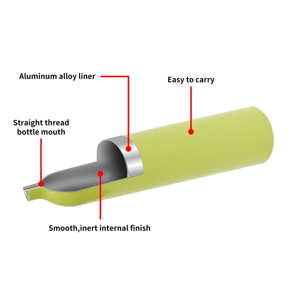 0.5L 500CC 3000PSI Aluminum Bottle