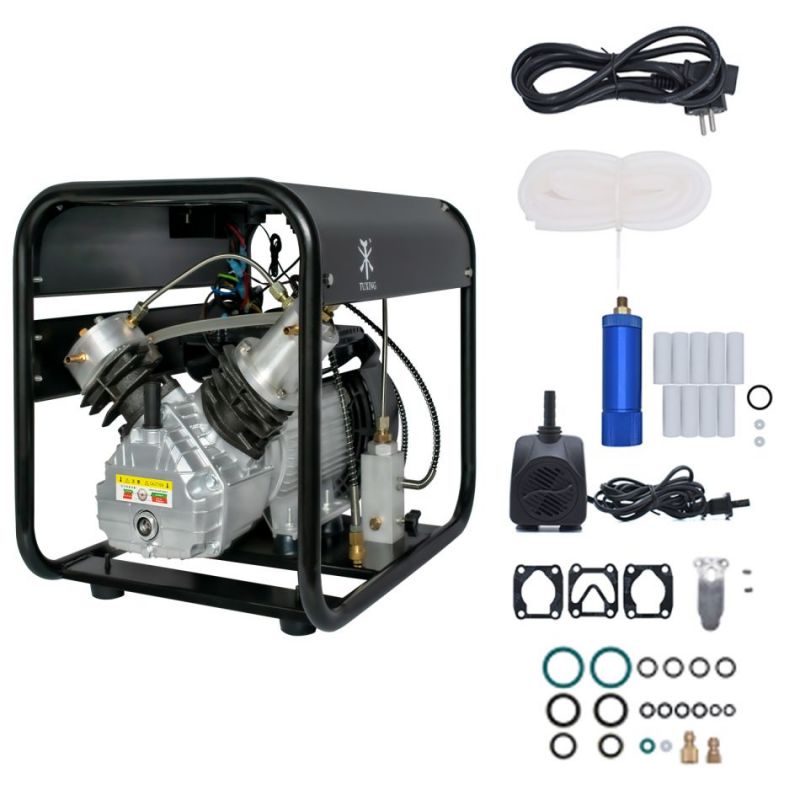 Recently Hot Sale of 2cylinder Shutdown Air Compressor --TXED012