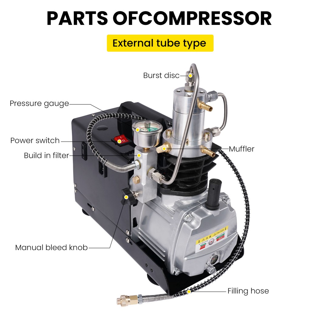 TUXING PCP Air Tank